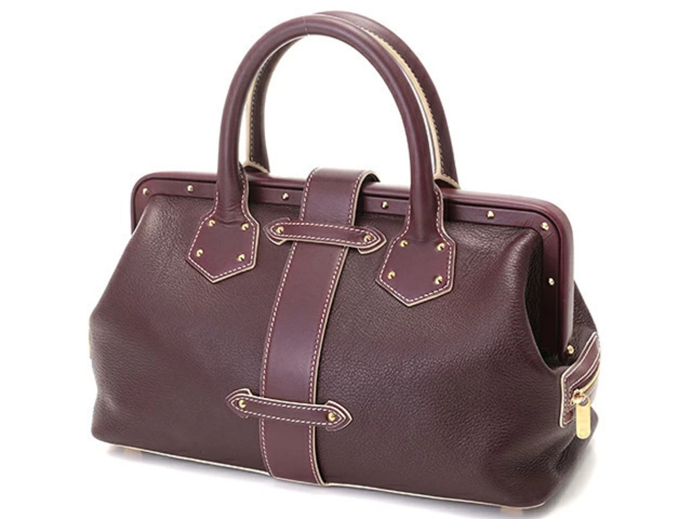Louis Vuitton Ingenieux Handbag Prune Suhali Black